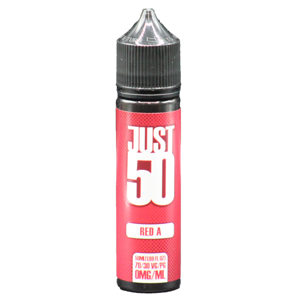 JUST 50 RED A 50ML 0MG