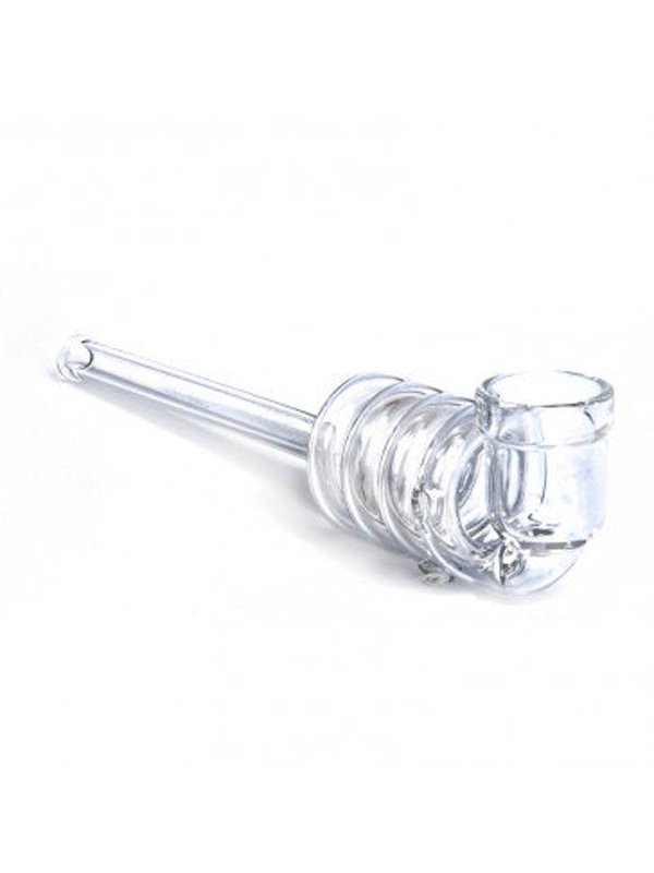 GLASS PIPE 4 SPIRAL