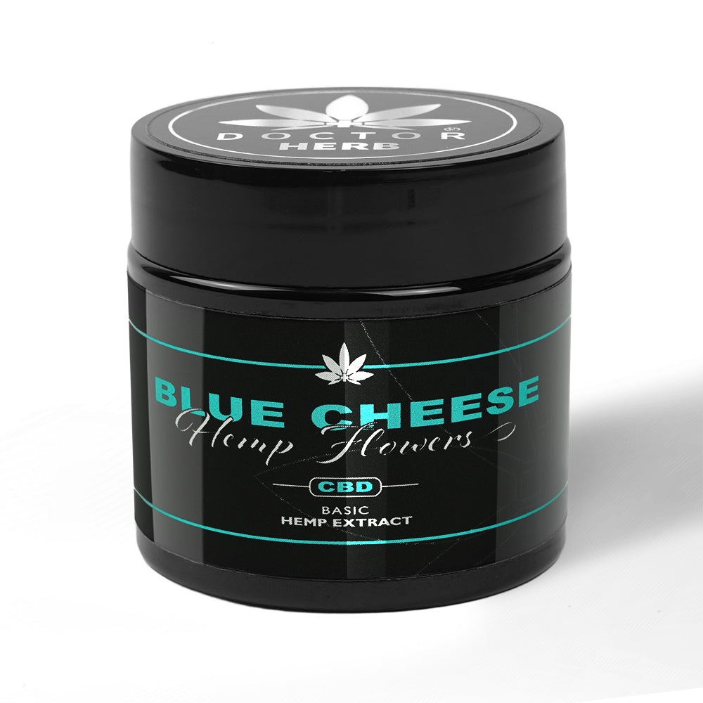 Doctor Herb Blue Cheese Hemp Flower CBD 3.5g