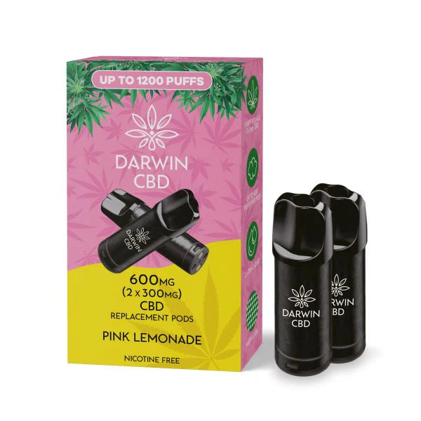 DARWIN REPLACEMENT PODS – 600MG (TWIN PACK)