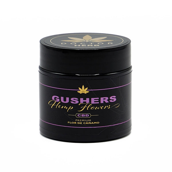 DOCTOR HERB GUSHERS HEMP FLOWERS 18% CBD 3.5G