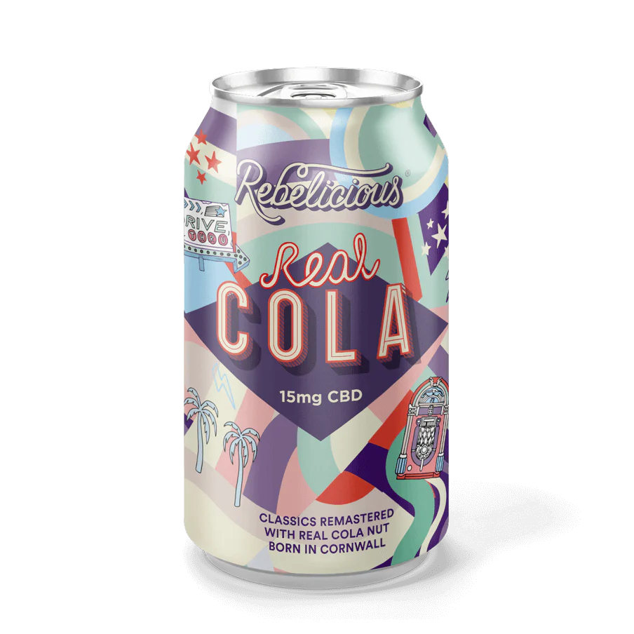 REBELICIOUS DRINK REAL COLA 15MG 330ML