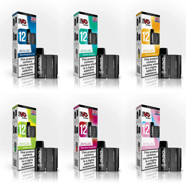IVG PRO 12 PREFILLED REPLACEMENT PODS 10K