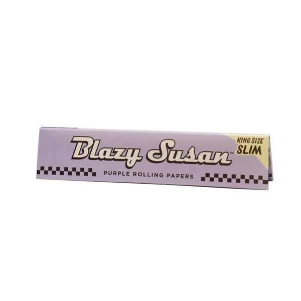 BLAZY SUSAN KING SIZE ROLLING PAPERS (PURPLE)