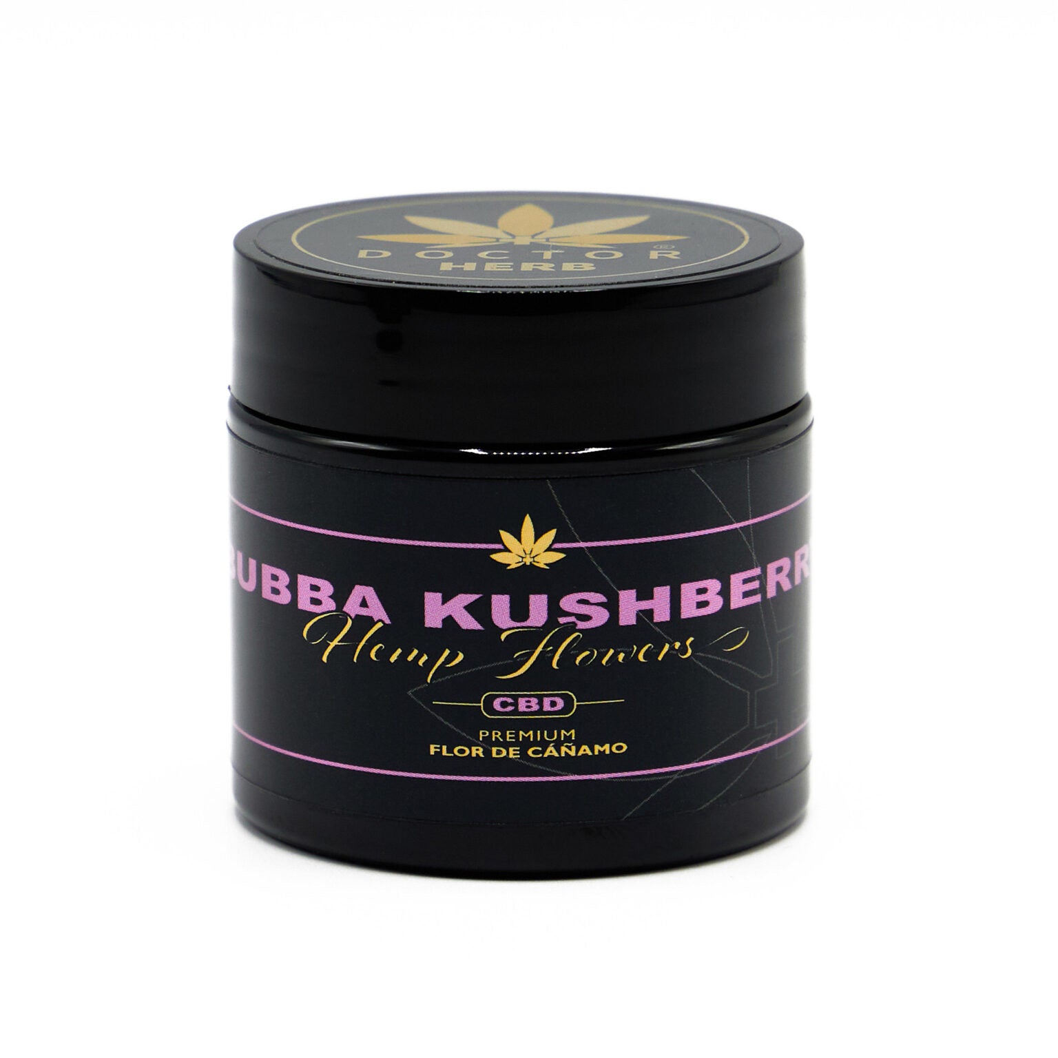 DOCTOR HERB BUBBA KUSHBERRY HEMP FLOWERS 19% CBD 3.5G