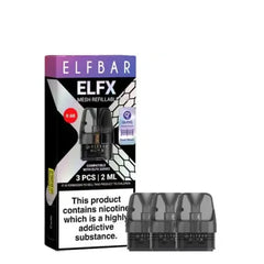 ELF BAR ELFX REPLACEMENT POD PACK OF 3