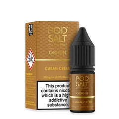 Pod Salt Origin Cuban Creme Nic Salt 20mg 10ml