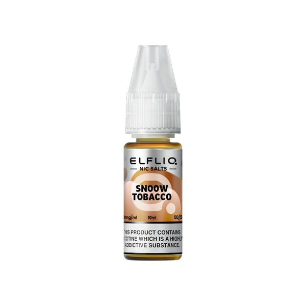 ELFBAR ELFLIQ NIC SALTS 10ML SNOW TABACCO