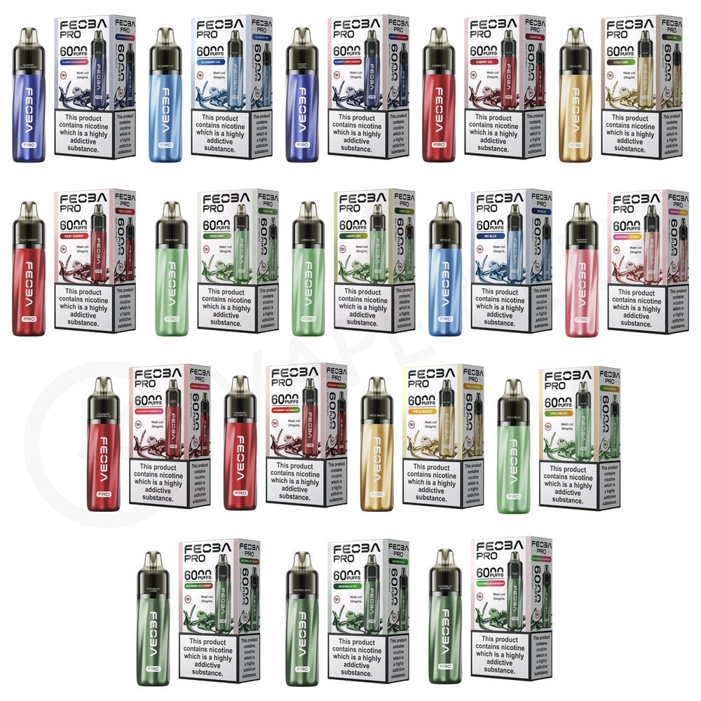 FEOBA PRO 6K PUFFS DISPOSABLE VAPE 20mg