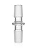GLASS ADAPTER 19mm MALE TO 19mm MALE