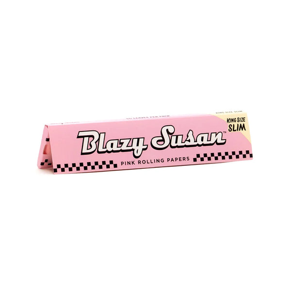 BLAZY SUSAN KING SIZE ROLLING PAPERS (PINK)