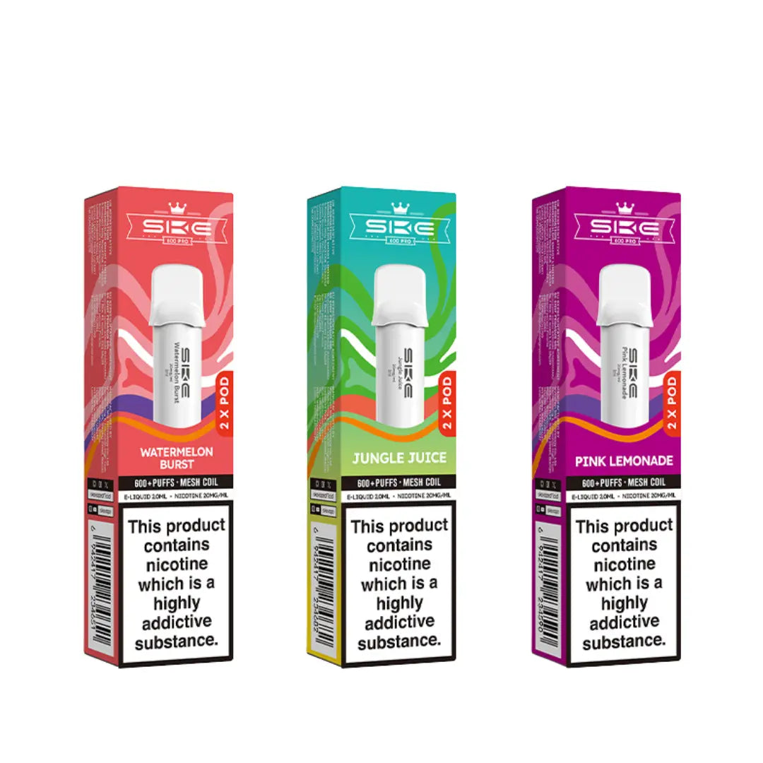 SKE CRYSTAL BAR 600 PRO PREFILLED PODS