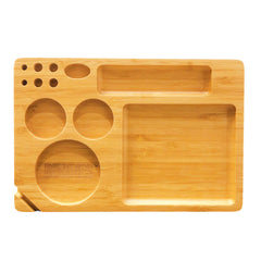 BUDDIES WOODEN ROLLING TRAY