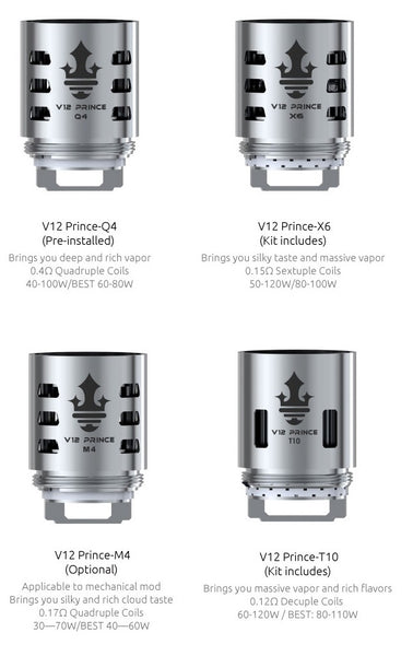 SMOK TFV12 PRINCE REPLACEMENT COILS