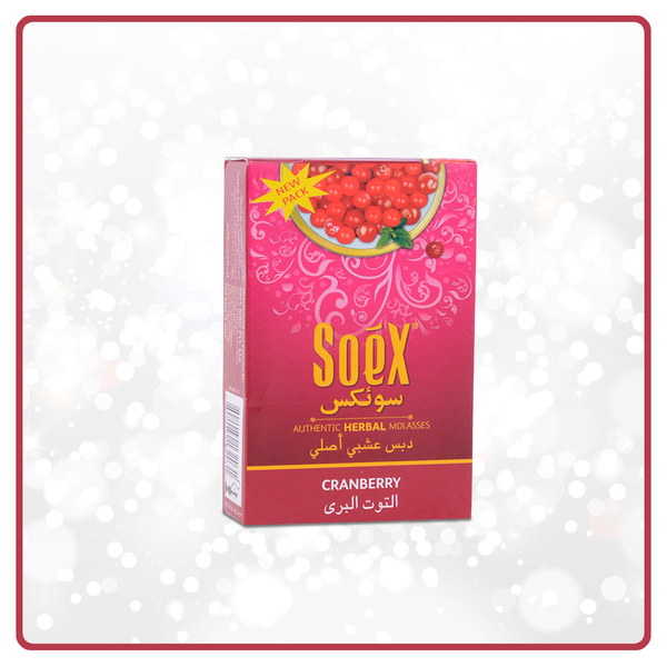 SOEX MOLASSES CRANBERRY 50G