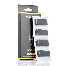 VOOPOO DRAG NANO REPLACEMENT POD CARTRIDGES W/ COIL (4 PACK)