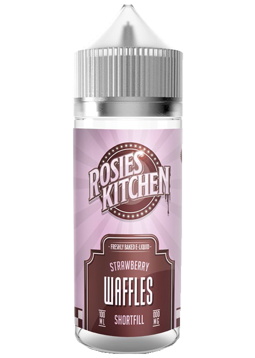 ROSIES KITCHEN STRAWBERRY WAFFLES 100ML 0MG