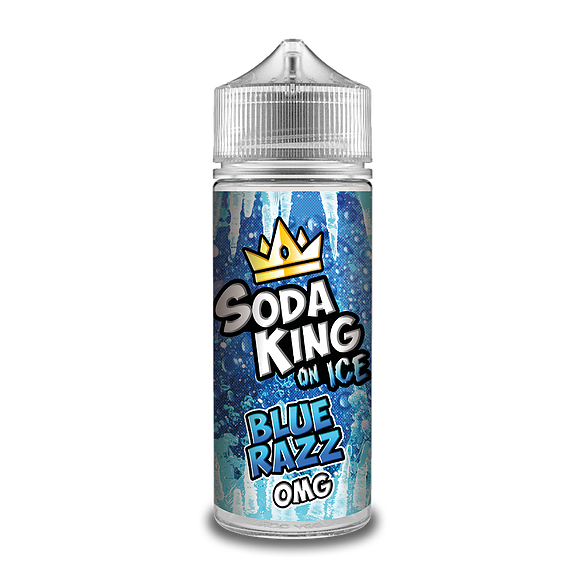 SODA KING BLUE RAZZ ON ICE 100ML