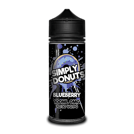 SIMPLY DONUTS BLUEBERRY 100ML 0MG