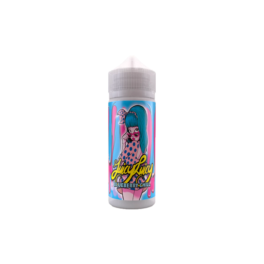 JUICY LUICY BLUEBERRY CHILL 120ML SHORTFILL 0MG