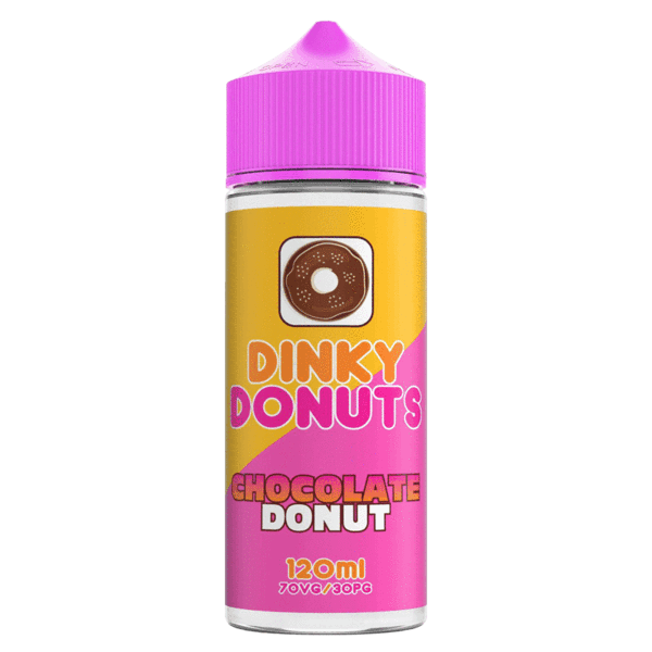 DINKY DONUTS CHOCOLATE DONUT 100ML 0MG