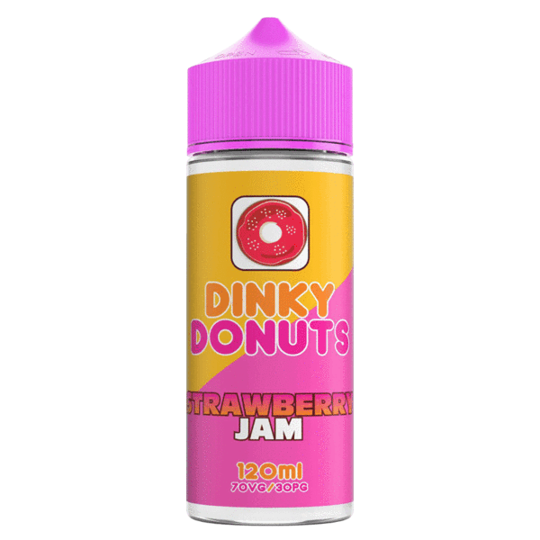 DINKY DONUTS STRAWBERRY JAM DONUT 100ML 0MG