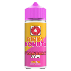 DINKY DONUTS STRAWBERRY JAM DONUT 100ML 0MG