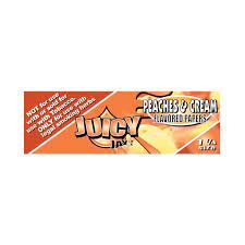 JUICY JAYS 1 1/4 PEACHS & CREAM ROLLING PAPERS