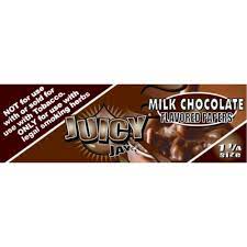 JUICY JAYS 1 1/4 MILK CHOCOLATE ROLLING PAPERS