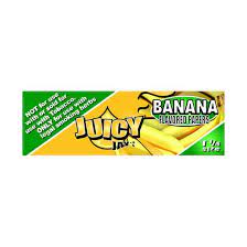 JUICY JAYS 1 1/4 BANANA ROLLING PAPERS