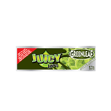 JUICY JAYS 1 1/4 GREENLEAF ROLLING PAPERS