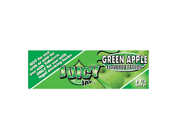 JUICY JAYS 1 1/4 GREEN APPLE ROLLING PAPERS