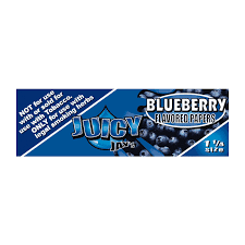 JUICY JAYS 1 1/4 BLUEBERRY ROLLING PAPERS