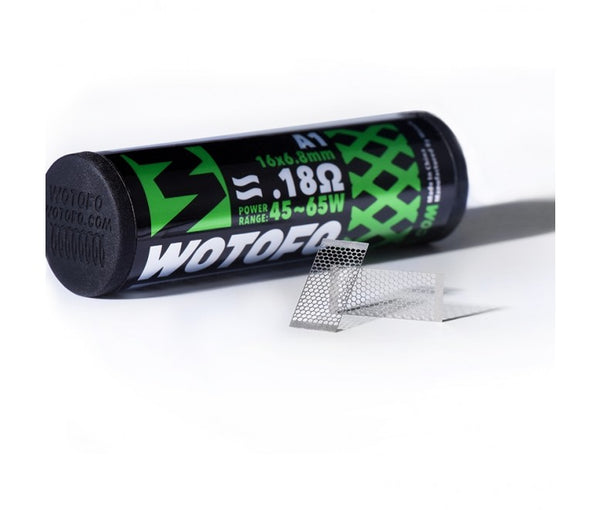 WOTOFO MESH-STYLE MULTI HOLE COIL STRIPS 0.18 OHM