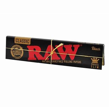 RAW BLACK KINGSIZE SLIM