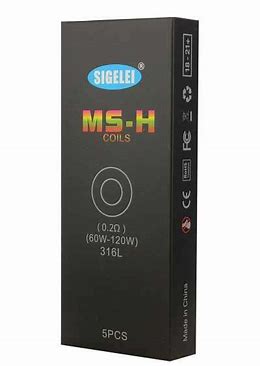 SIGELEI - MS-H COILS - 0.2 Ohm (ALSO FITS SNOWWOLF MINI / BABY)